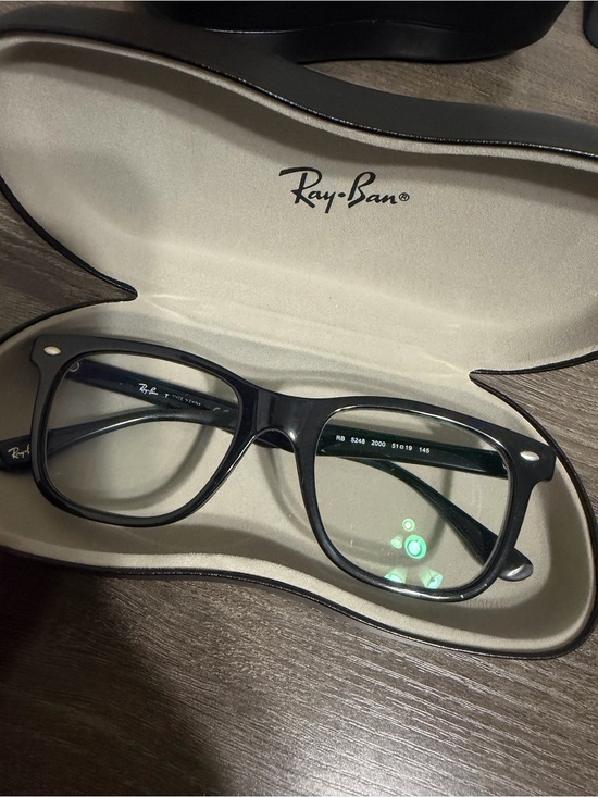 Ray-Ban Other - Ray-Ban Black Oversized Rectangular Optical Glasses